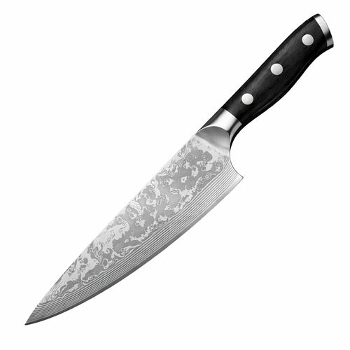 Gekko Damascus Steel Kitchen Knife