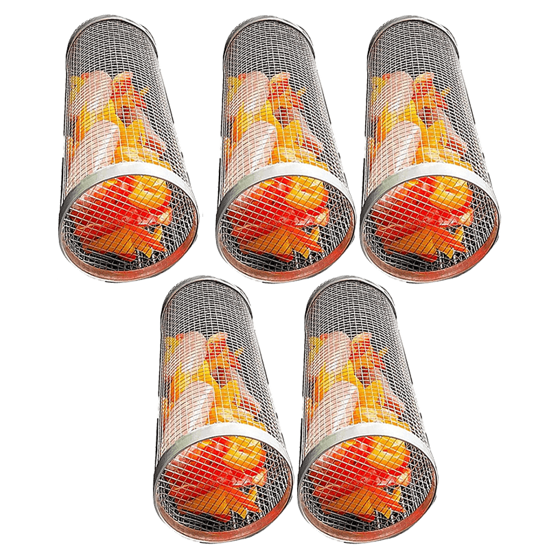 Gekko Rolling Grill Basket